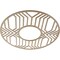 Ekena Millwork Empire Wood Fretwork Pierced Ceiling Medallion, Hickory, 36"OD x 13 1/8"ID x 3/8"T CMWP36X36X0375EPHI - alternate 3